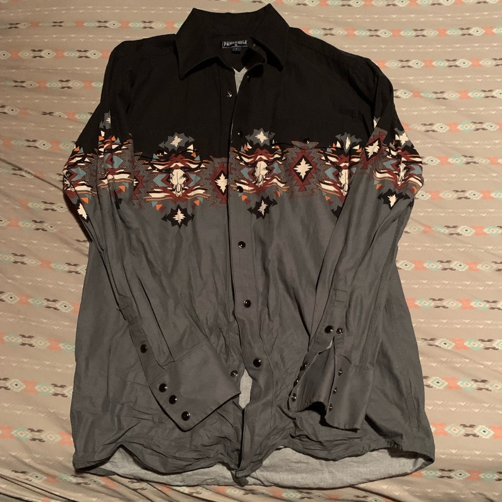 Men’s Western pearl snap